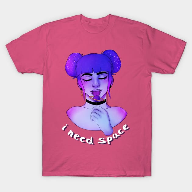 I Need Space T-Shirt by Hazardous Demons